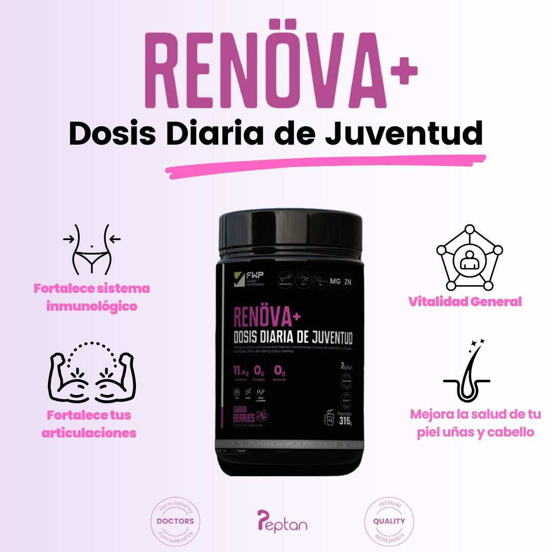 RENÖVA+ - Tu Dosis Diaria de Juventud y Vitalidad